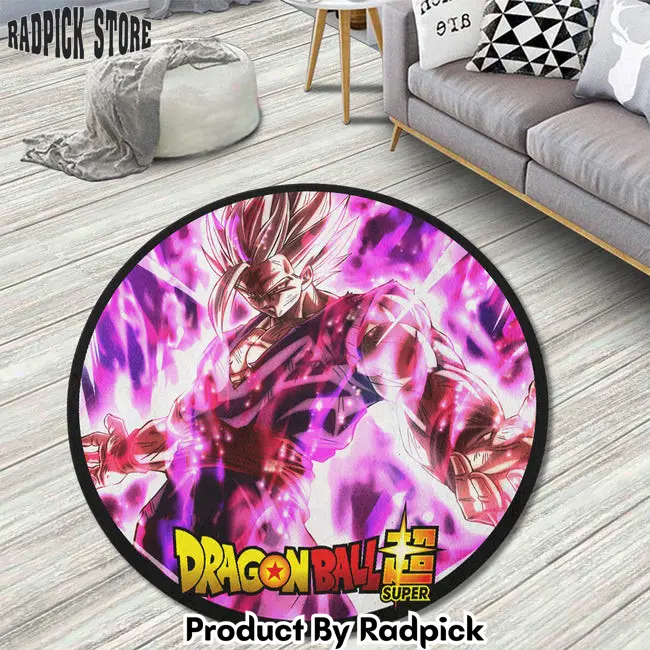 Gohan beast round rug custom dragon ball super super heroes anime circle carpet ama  rp5953347